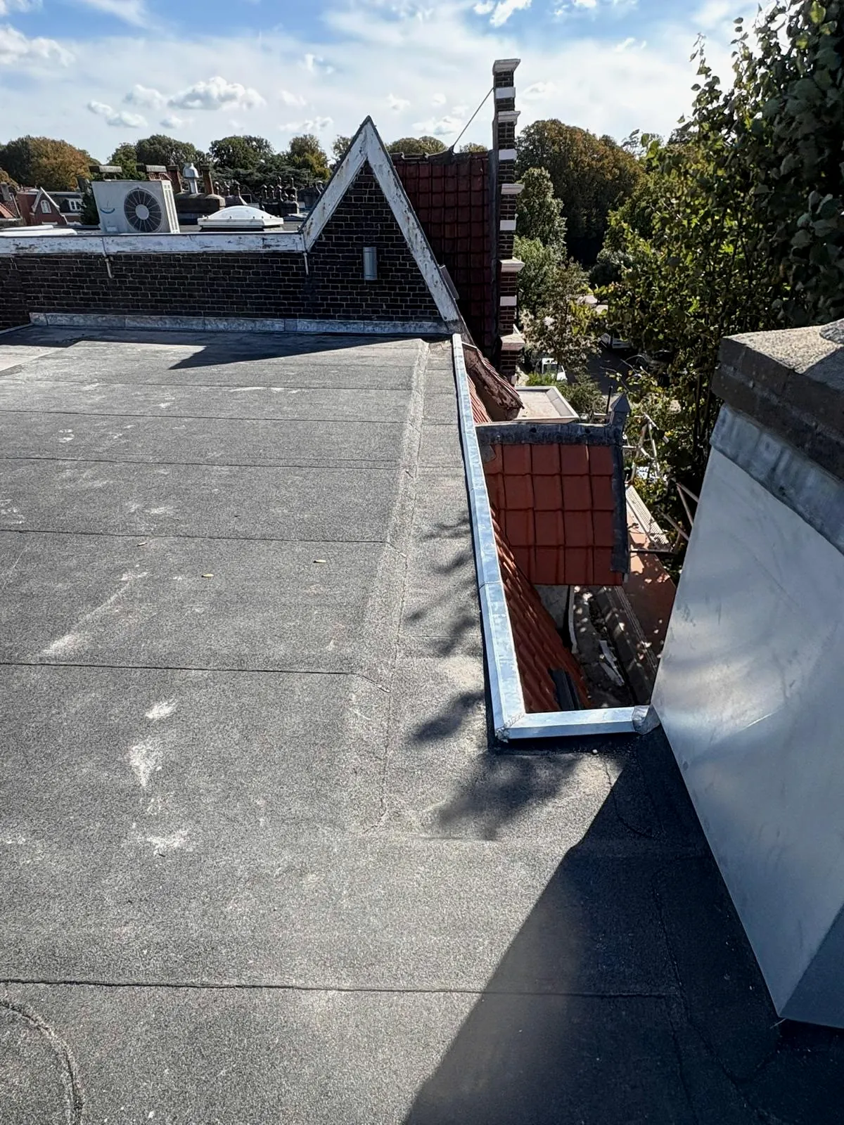 Zinkwerk bij jaren-30 woning